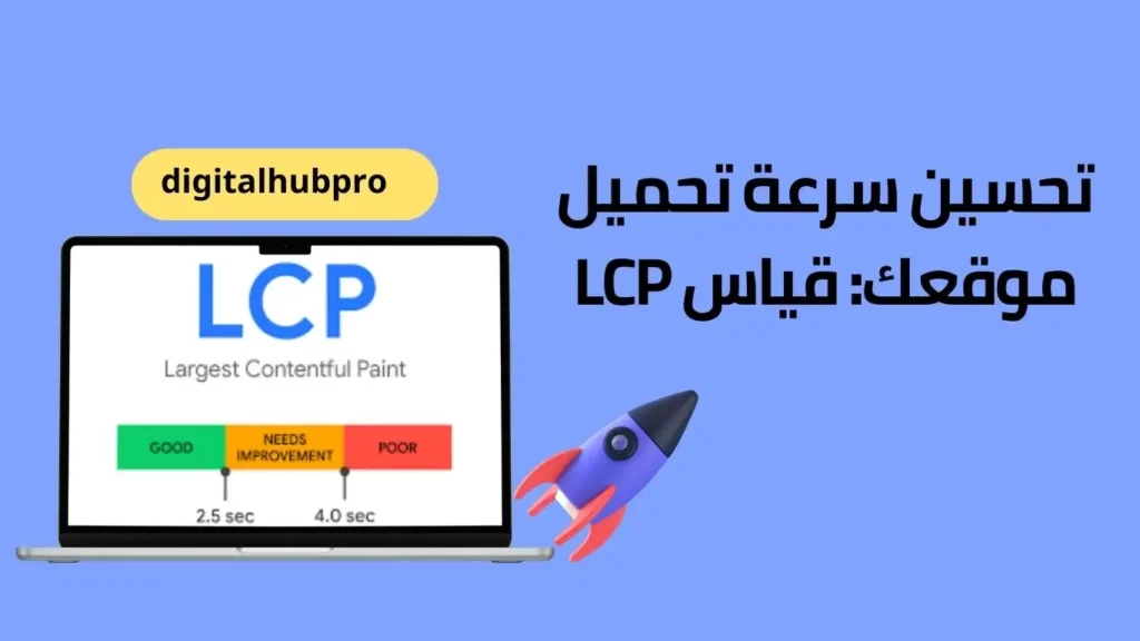 تحسين سرعة تحميل موقعك قياس LCP