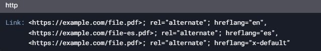 علامات Hreflang: لتحسين محركات البحث للمواقع متعددة اللغات 3 استخدام رؤوس HTTP HTTP Headers
